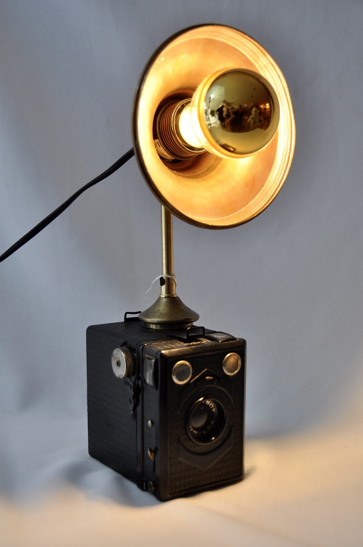 Lampe appareil photo ancien 